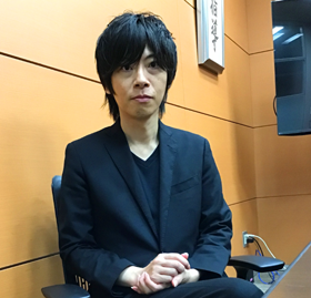 インタビュー風景