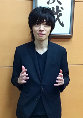 インタビュー風景