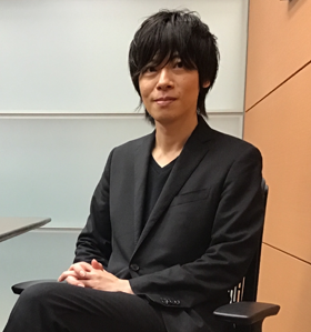 インタビュー風景